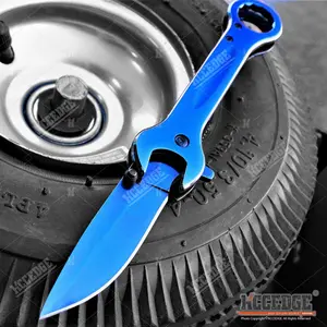 7.5" Wrench Tool Outdoor Folding Pocket Knife for Men Women – Razor Sharp Stainless Steel Blade, Compact & Durable Gear Tools for Camping, Hiking, Survival, Tactical and Everyday Carry (EDC)