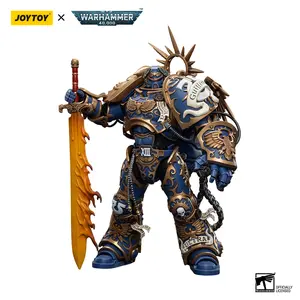 JOYTOY Warhammer 40K & The Horus Heresy Ultramarines Primarch  Roboute Guilliman Primarch of the XIIIth Legion 1/18 Limited Edition Action Figure Model Collectible for Birthday Christmas Display