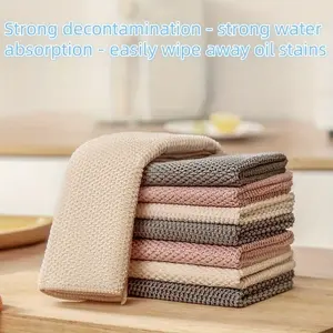 6pcs/3pcs Ultra Soft Super Absorbent Microfiber Kitchen Towels, High Absorbency, Dual Sided Waffle Texture Weave, Easy Clean, Space Theme White, for Countertops and Appliances, Kitchen Cleaning Cloths, Microfiber Cleaning Rags