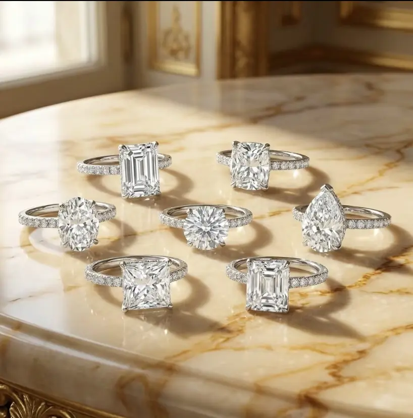 Cultured Diamond Ring — Classic Style, Custom Design Cultured Diamond Ring — Classic Style, Custom Design