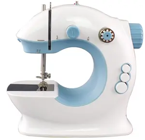 Mini sewing machine for children and beginners, portable, two-speed, double-threaded,MARIG FHSM-213