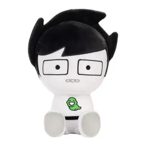 Homestuck Plushie Soft Toy Cartoon Character Collectible Doll, Cute Stuffed Animal Gift for Kids & Fans, Unique Home Decor Accessory