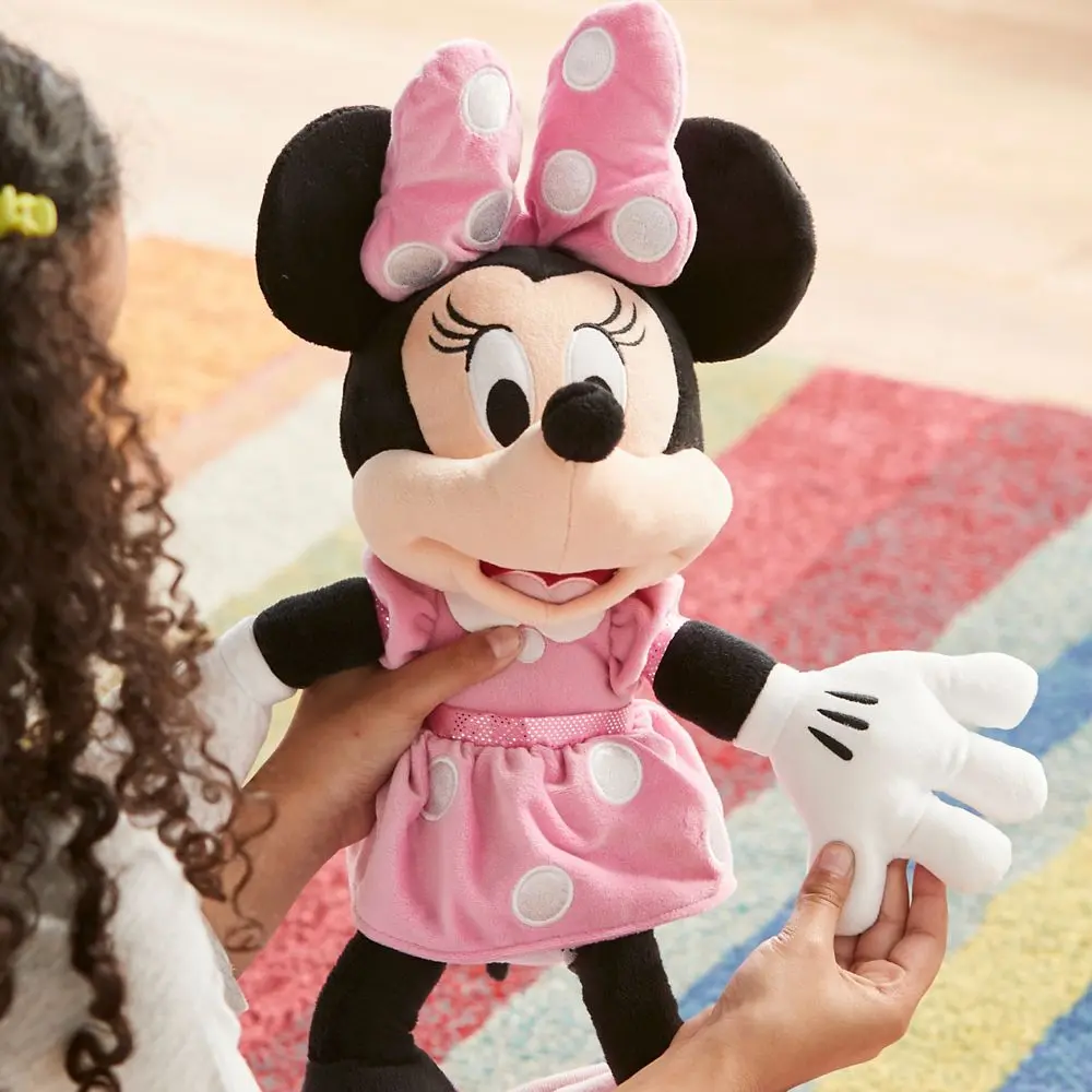 Disney Store Minnie Mouse Plush – Pink – Medium 17 3/4''
