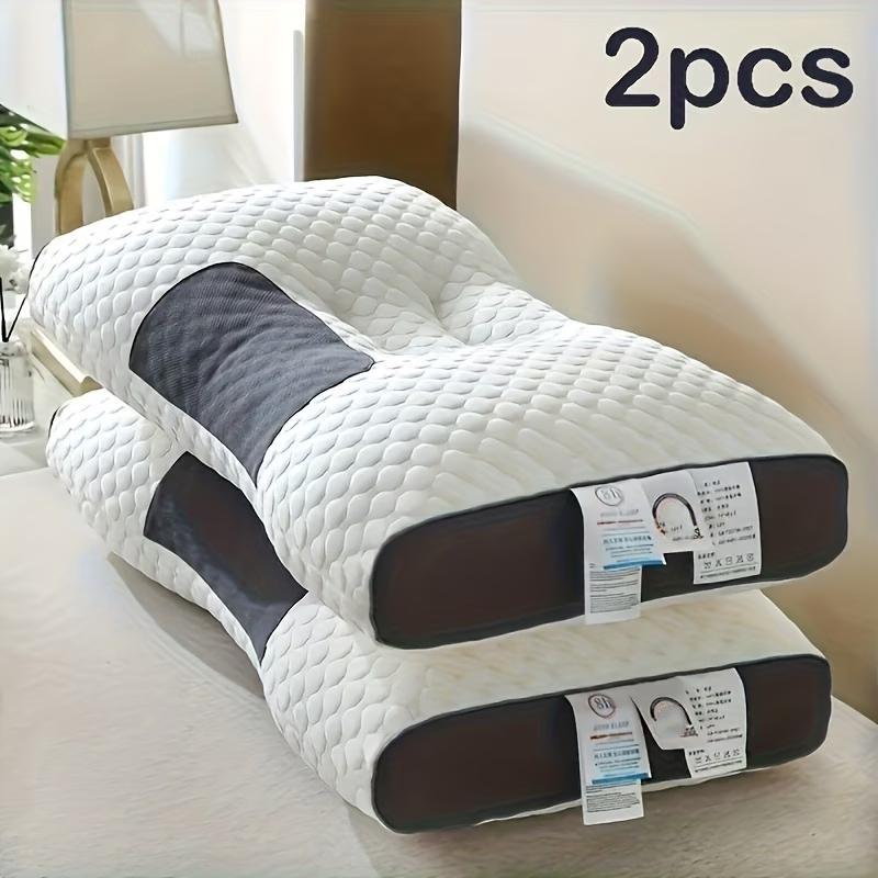 1/2 of the ultimate cervical pillow - Ergonomic neck support for deep sleep - Suitable for side sleepers and back sleepers - Enjoy soothing home massage - Durable, comfortable all year round, sleep headrest, prone pillow, headrest