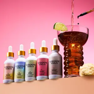 Shroom Soda - Functional Mushroom Soda Concentrate | Lion's Mane, Reishi, Cordyceps & Turkey Tail | Zero Sugar, Zero Caffeine | 30 Servings