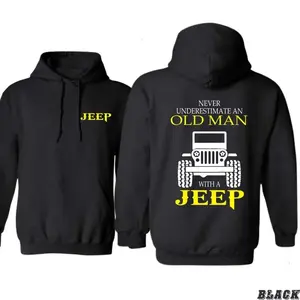 Funny Jeep Hoodie for Men & Women| Off-Road Graphic Pullover, Unisex Soft Cozy Hoodie, Gift for Car Lovers