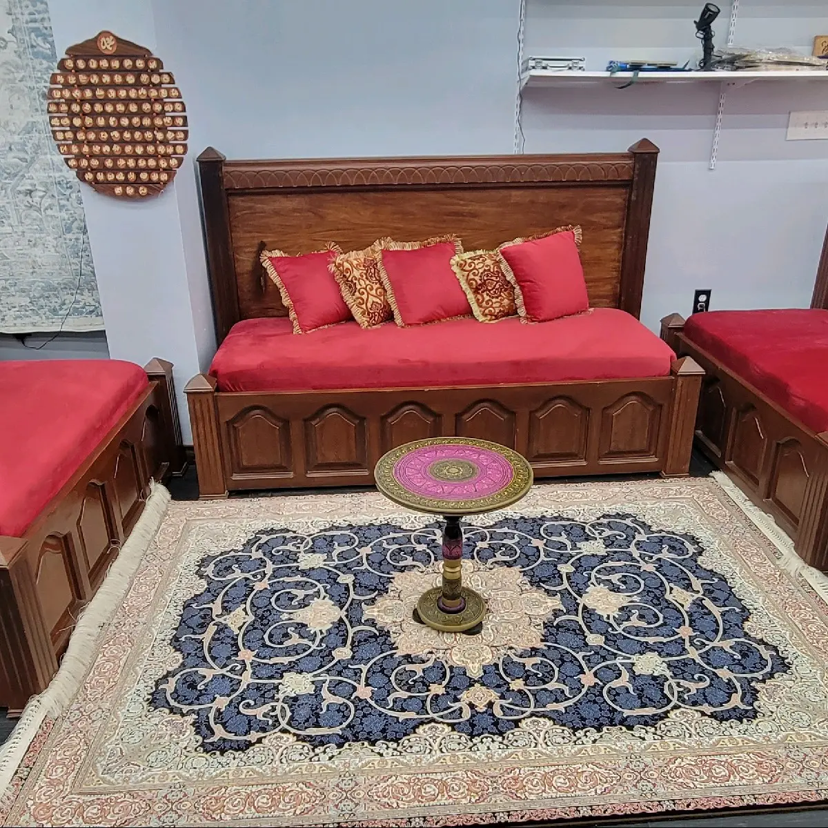 U Shape Traditional Baithak Sofa Set U Shape Traditional Baithak Sofa Set