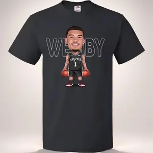 Victor Wembanyama, Wemby, Appreciation Fan shirt, Custom Basketball shirt spurs, San Antonio , Victor Shirt