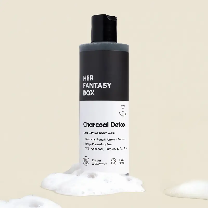 Charcoal Detox Exfoliating Body Wash
