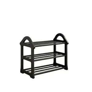 Multi-Layer Metal Shoe Rack, Durable and Space-Saving, Ideal for Entryway, Closet, Bedroom, Garage, Ground Installation Storage Organizer, Shoe Storage Organizers
