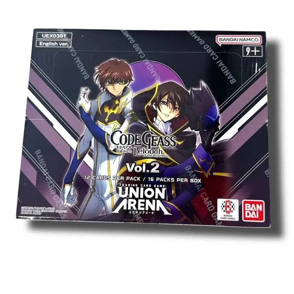 Union Arena Code Geass Vol2 : LeLouch of the Rebellion - Booster Box Qty 1  - TikTok Shop