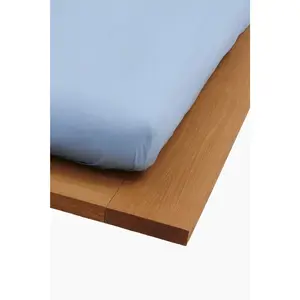 Organic Cotton Percale Bedding | Island Blue
