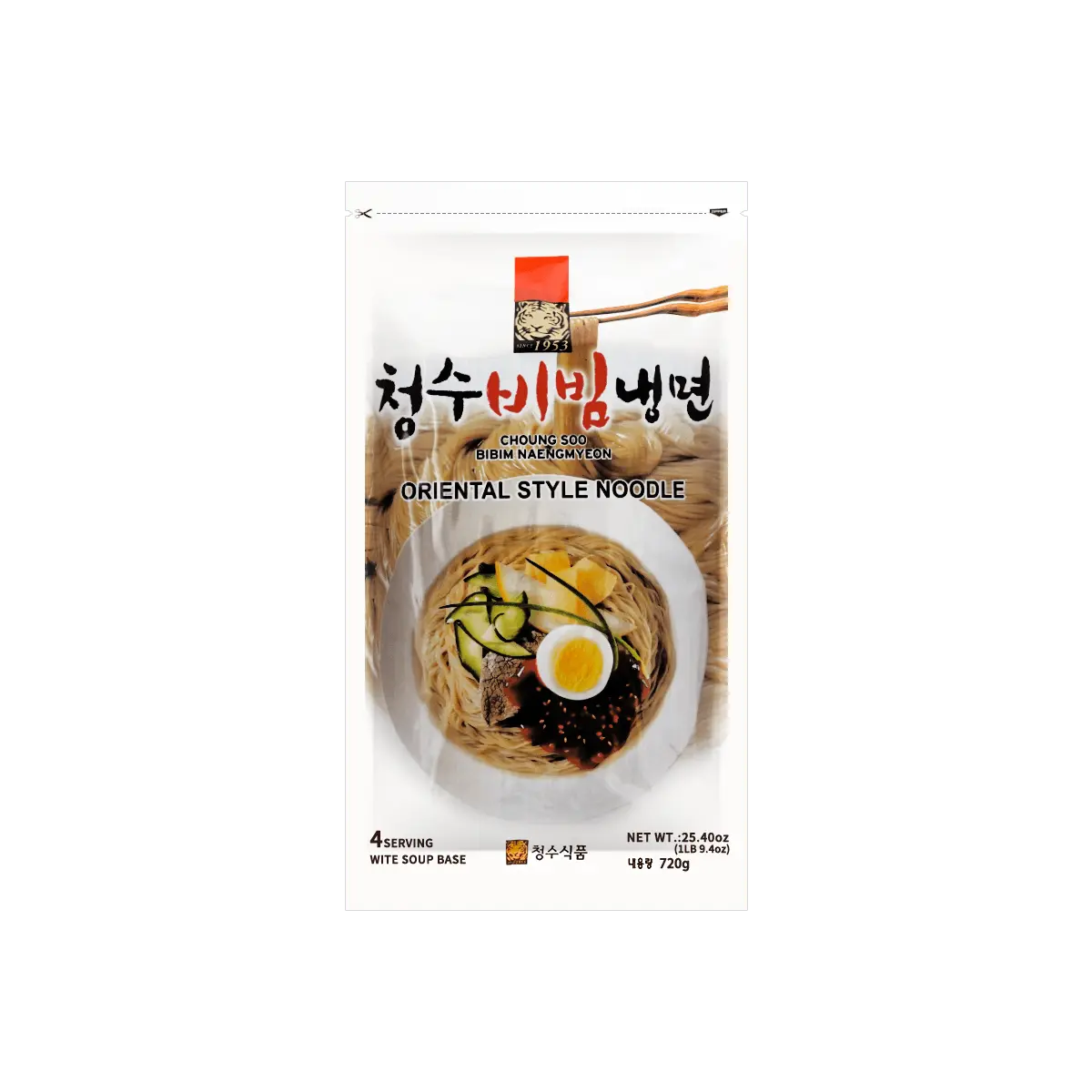 HAITAI Choung Soo Bibim Naengmyeon Korean Cold Noodles 720g