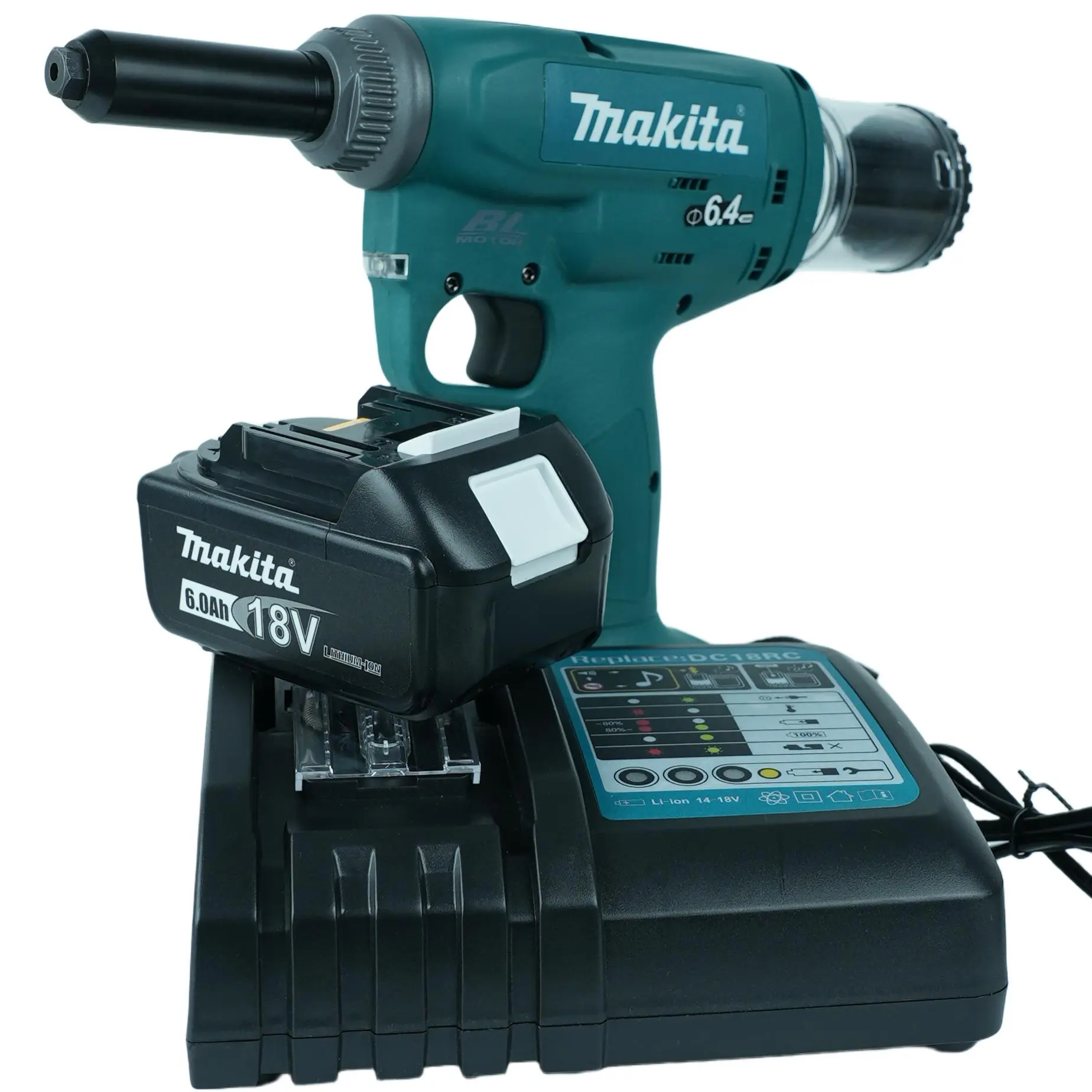 Makita riveter (complete set)