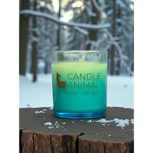 Frozen Garden Holiday Candle