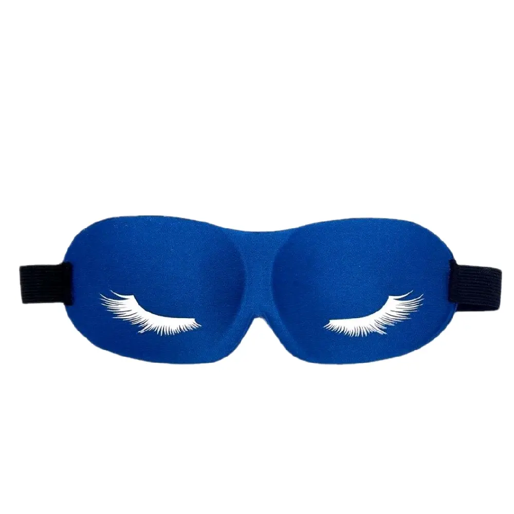 Blue Sleep Eye Lash Mask - Protect Artificial Eyelashes for Comfort and Skincare