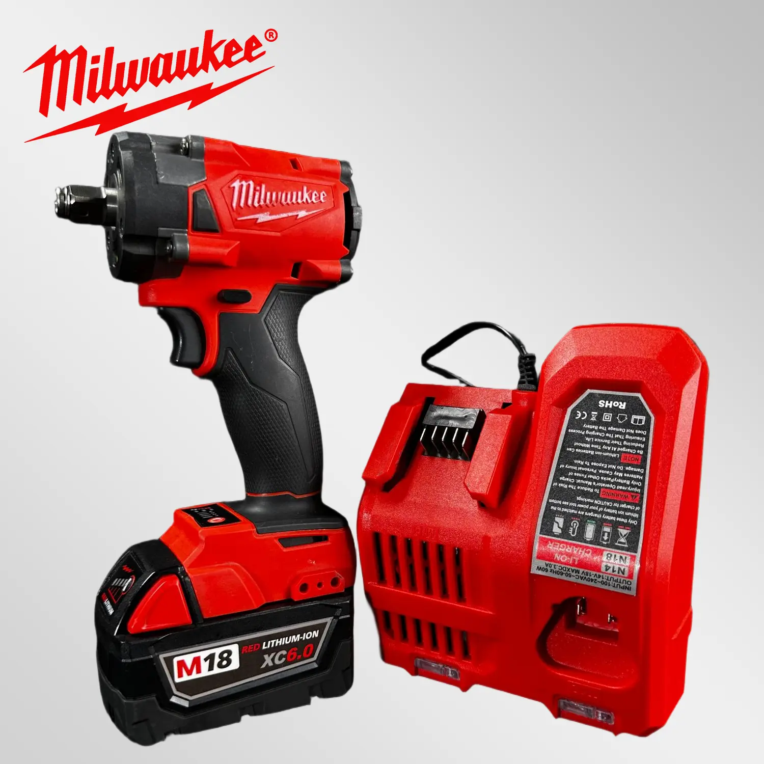 MILWAUKEE 1/2" Impact Wrench, Equipped With 4-Mode Drive Control, Auto Shut-Off And Bolt Removal Mode, Suitable For Heavy Equipment Maintenance And Construction Fastening Work electric portable automotive tools 60v dewalt screw complete set