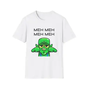 Crying Goblin Emote Clash Royale Unisex Softstyle T-Shirt, Casual Graphic Tee, Gift for Gamers