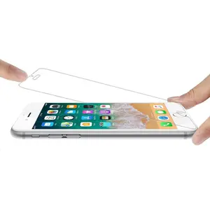 iPhone 7, iPhone 8 Screen Protector Glass, eTECH Collection Tempered Glass Screen Protector for Apple iPhone 8, iPhone 7 4.7 inch 2017 2016 \u2013 3D Touch, Bubble Free, Case Friendly, HD Crystal Clear