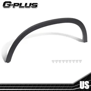 Automotive Driver Side Front Fender Wheel Flare Housing Molding Trim - Durable Plastic Vehicle Car Accessory, Direct-Fit New Replacement, Compatible with 2017-2022 Chevy Trax (LH) Exterior Part