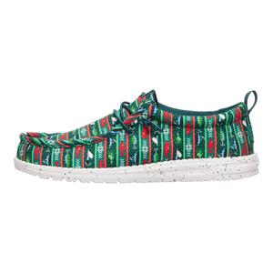 HEYDUDE Wally Fishmas Collection –  Mens Comfortable Slip on Shoes