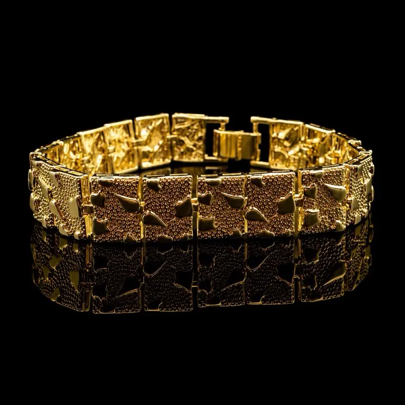 Nugget Bracelet 15mm 8.5”