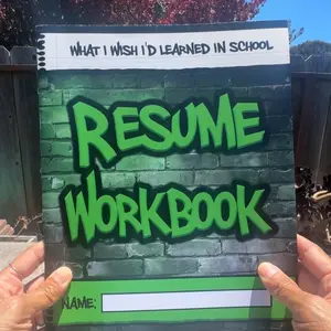 Resume Workbook High School SPED