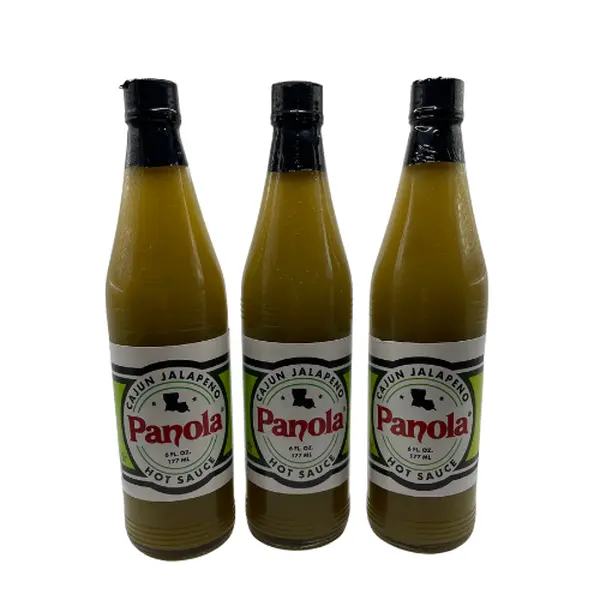 Panola Cajun Jalapeno Hot Sauce - 3-pack The perfect flavor of jalapeno without too much heat.