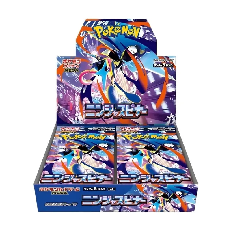 Pokemon Japanese Ninja Spinner Booster Packs (LIVE RIP)