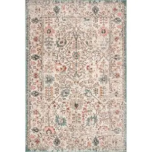 nuLOOM Lenore Vintage Floral 3' x 5' Area Rug