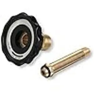 CGA-580 Hand Tight Nut & Nipple, Argon Regulator Inlet Bottle/Cylinder Connection Fittings