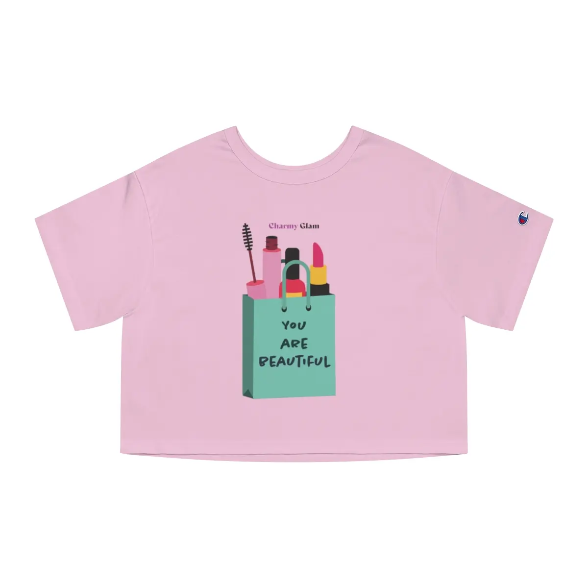 Champion Women's Heritage Cropped T-Shirt - YOU ARE BEAUTIFUL