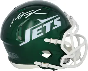 Mason Taylor New York Jets Autographed Riddell Speed Mini Helmet - Fanatics Authentic Certified