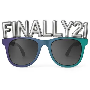 "Finally 21" Celebration Glasses