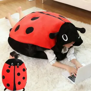 Wearable Ladybug Pillow, Lady Bug Wearable Pillow, Giant Big Bug PillowPlush