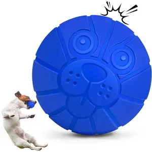 Indestructible  Toys for Aggressive Chewers, Squeaky Balls for Large Dogs, Interactive Squeaky  Balls for Aggressive Chewers, Outdoor Tough  Toys for Dogs to