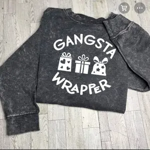 Long sleeve shirt (Heather gray) Cotton