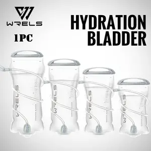1PC 1L/1.5L/2L/3L Sports Water Bag Hiking Sports Backpack Water Bag Foldable Waterproof Multifunctional Water Bag Suitable for Hiking, Mountaineering, Cycling, Running, Camping Collapsible Water Container Portable Water Bottle