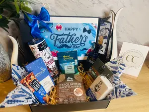 Signature Father’s Day Gift Box | Custom Tumbler & Men’s Self Care Set
