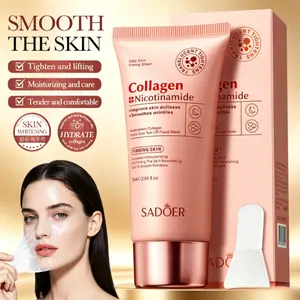 Collagen Nicotinamide Peel Mask, Hydrating & Firming Facial Mask, Targets Dullness & Fine Lines, Oddly Satisfying Skincare 75ml Moisturizer, Moisture, Hydrate, Moisturizing