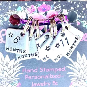 Sobriety Date Keychain- Sober - Sobriety Keychain - Sobriety Gift - Sober Af - Sobriety - Recovery - Recovery Gifts - We Do Recover - Just For Today - ODAAT - Recovery Keychain - Recovery for Women - Recovery Gift for her - Personalized Recovery Keychain