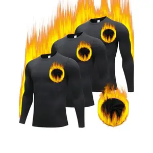 Men's  Warm Fleece Shirts, Slim Fit Design, Ideal for Spring, Autumn & Winter Seasons, Sporty Casual Wear