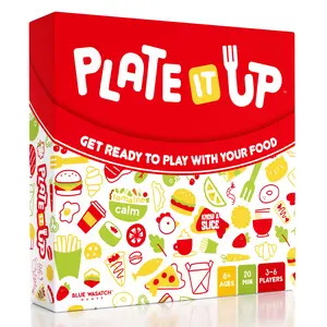 Plate It Up - A Foodie Party Game | Craft Crazy Dishes to Win | Over 350 ingredients and scenarios | Ages 8+ | 3-6 Players | 20 Min to Play