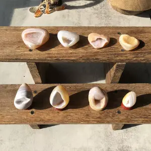 Natural Crystal Druzy Agate Heart&Egg  Collection