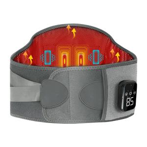 portable cordless heating pad with massager, wearable heating pads, lower back massager, adjustable heating temperature, cordless heating belt birthday gifts for mom dad, back massager, massagers, cordless heating belt