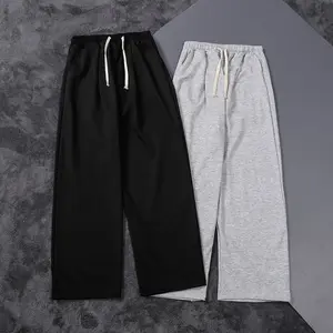 Vintage Minimalist Sweatpants - American Streetwear Joggers|   Loose Wide Leg Design|   Spring Athleisure Comfort
