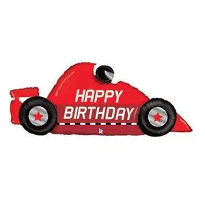 56" Large Shape Happy Birthday Race Car 1PK  #25121