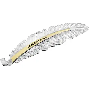 TAMAULIPAS MONTANA HAT FEATHER PLATA