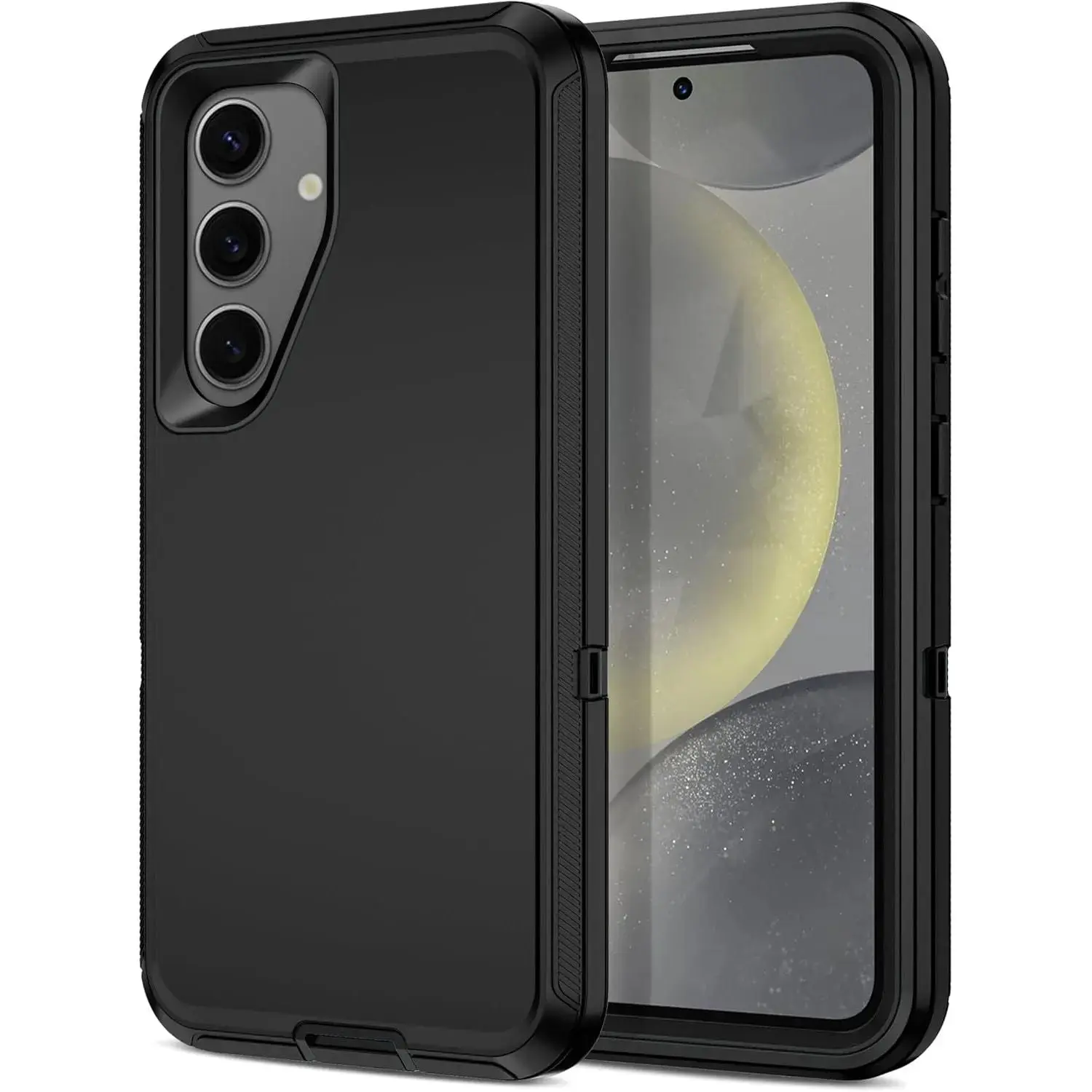 Entronix Case for Galaxy S24 - Heavy Duty, Triple Layer Protection Cover Protective
