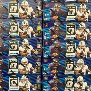 Donruss Optic Football Retail Pack - DOWNTOWN CHASE 1 Pack 4 Cards per Pack Collectible Trading Cards
